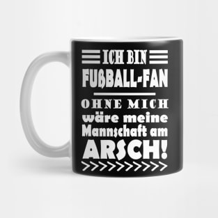 Fußball Fan Deutschland WM Spruch Geschenk Mug